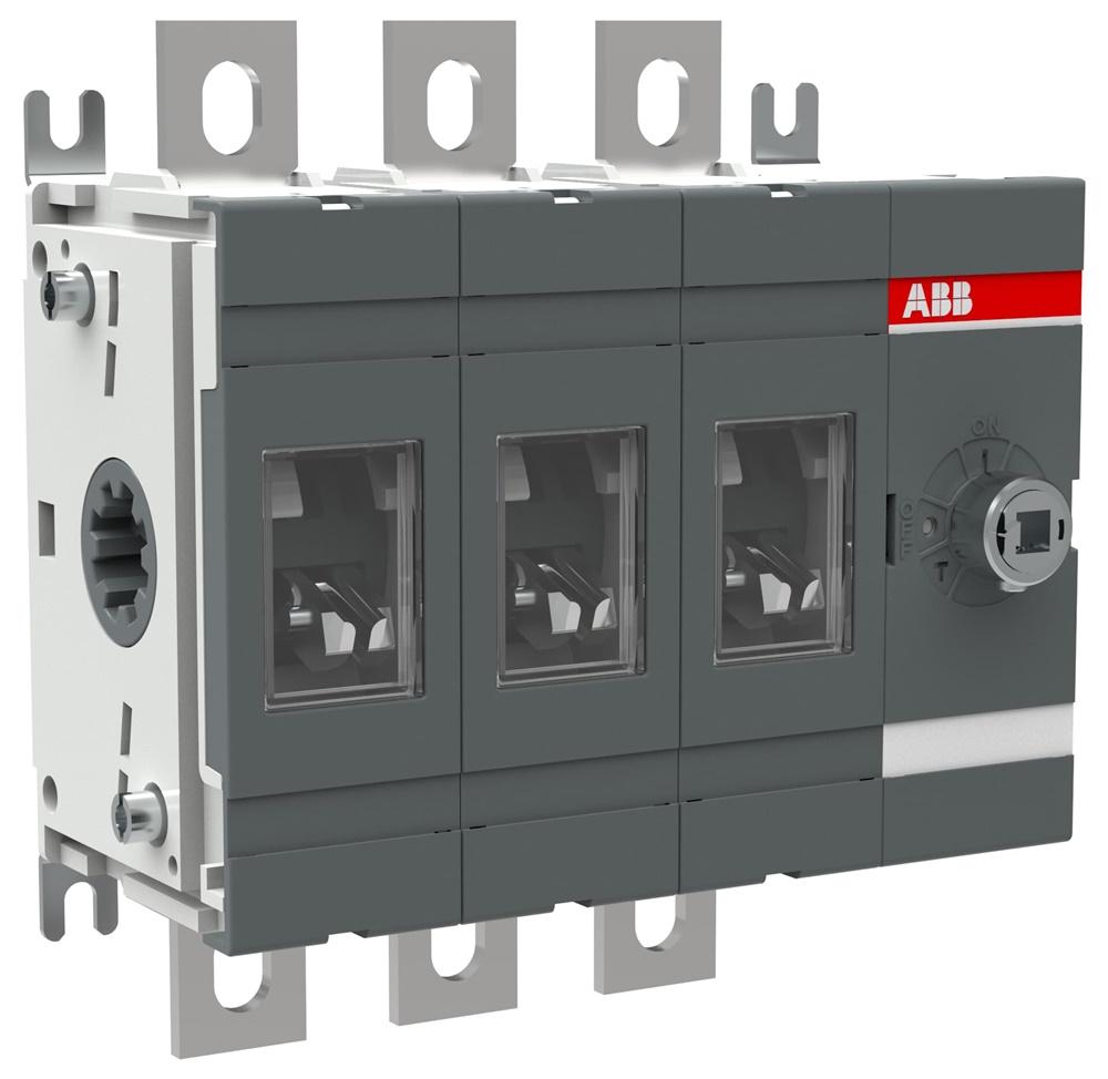 Sezionatore trifase 200A 3 poli base montaggio per quadri elettrici industriali e civili