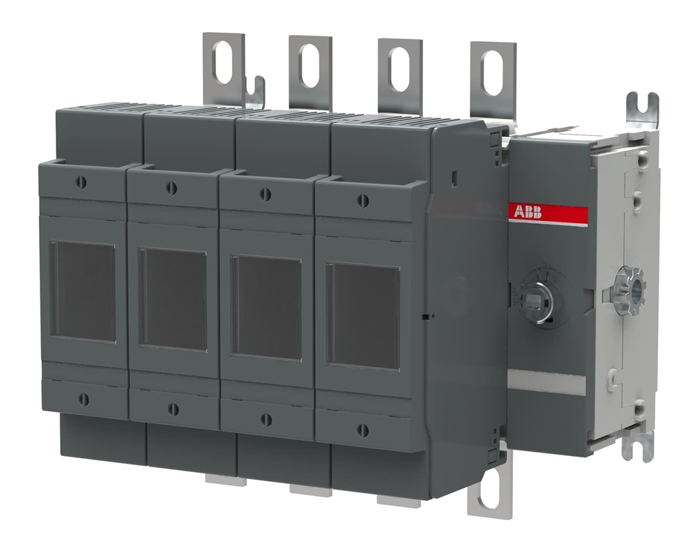 Switch fusibile NH 200A 4 poli frontale per protezione impianti industriali e civili