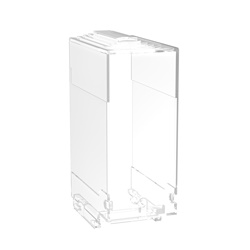 Calotta alta trasparente OSS200T1L/3 protezione terminali elettrici snap-on resistente