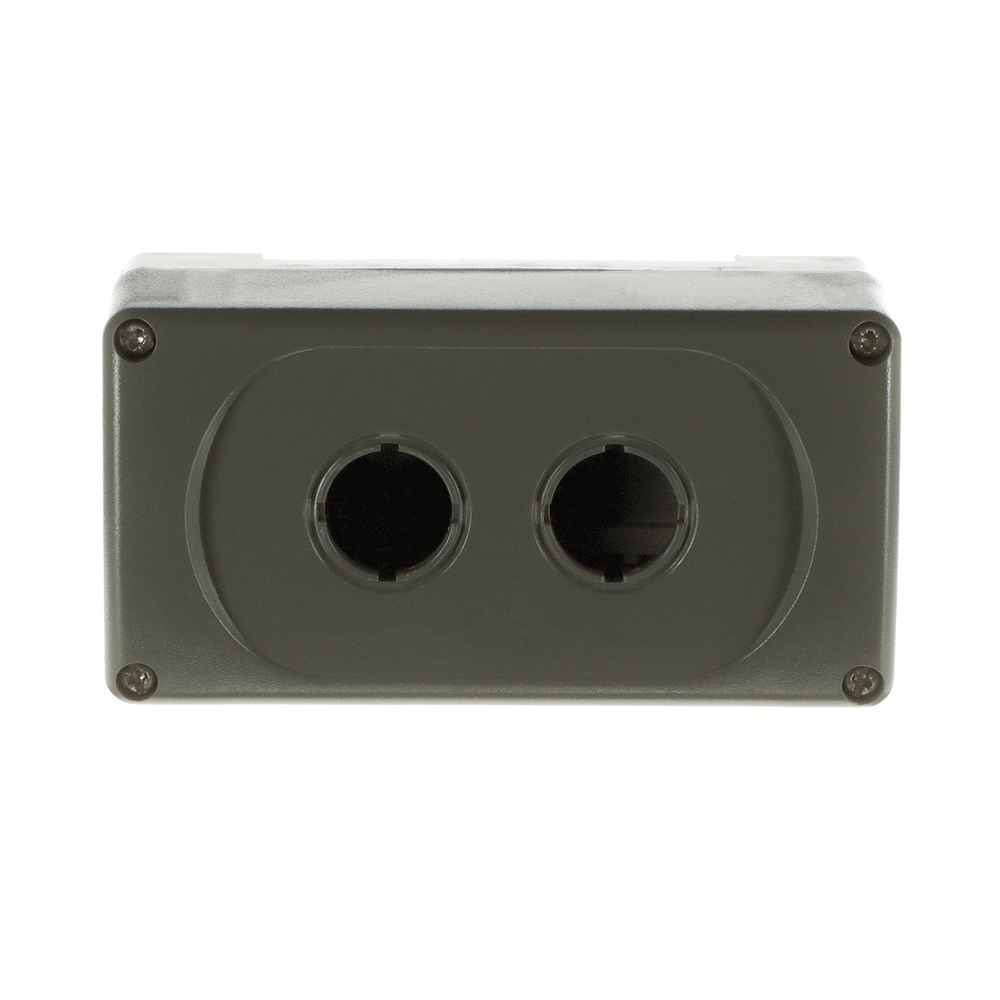 Custodia elettrica grigio scuro IP66 per montaggio moduli e contatti, protezione industriale robusta