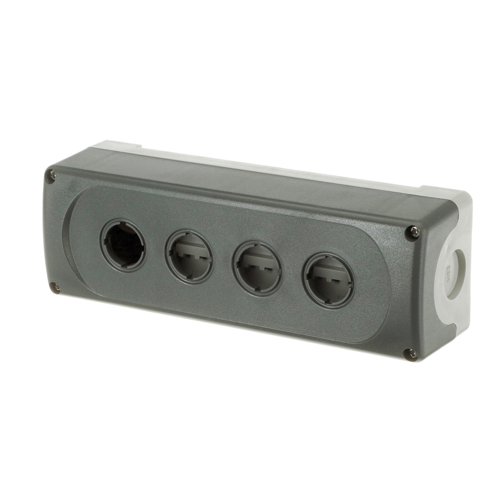 Custodia MEP4-0 grigio scuro resistente IP66 per applicazioni elettriche industriali e civili
