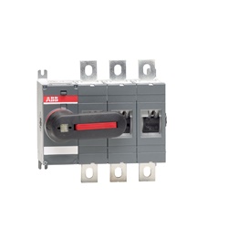 Switch-disconnector 3 poli maniglia diretta montaggio base con kit bulloni terminali ELEO 666 1