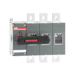 Interruttore sezionatore 3 poli OT630E03K maniglia diretta uso industriale robusto sicurezza impianti elettrici