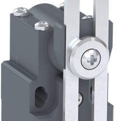 Finecorsa plastica LS31P51B11 30 mm leva regolabile per controllo posizioni impianti elettrici