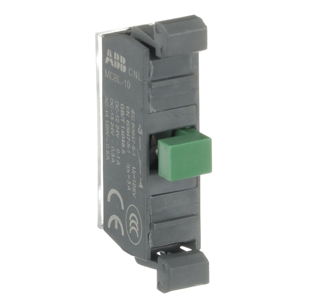 Contatto microinterruttore MCBL-10 1NO 125V montaggio frontale per automazione elettrica