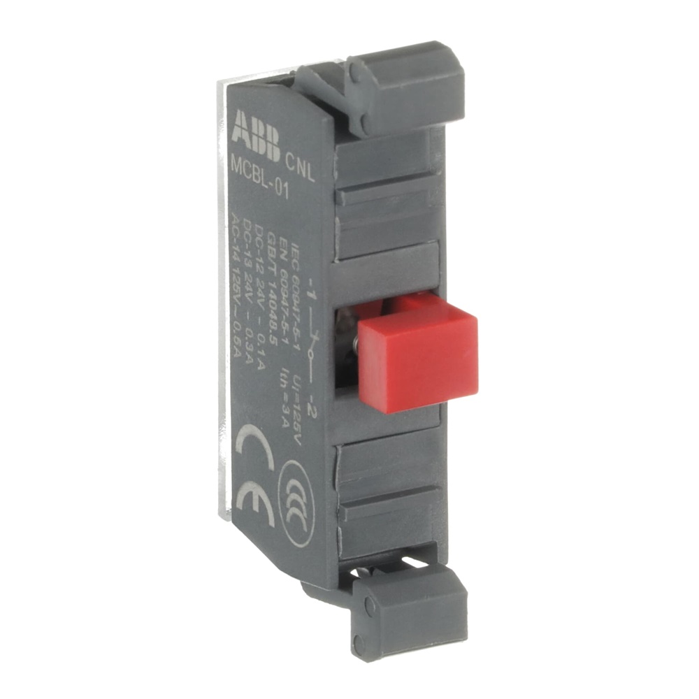 Contatto NC microinterruttore non illuminato 125V per automazione e comando professionale