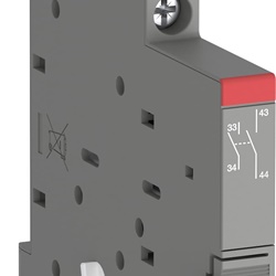 Contatto ausiliario HK1-02 2NC laterale per interruttori motore manuali MS116 MS132 MS165