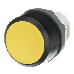Pushbutton mantenuto giallo MP2-10Y plastica nera per applicazioni elettriche affidabili