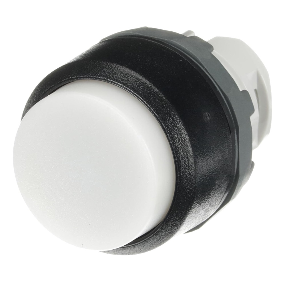 Pushbutton MP3-10W 10W bianco corpo nero non illuminato per installazioni elettriche affidabili