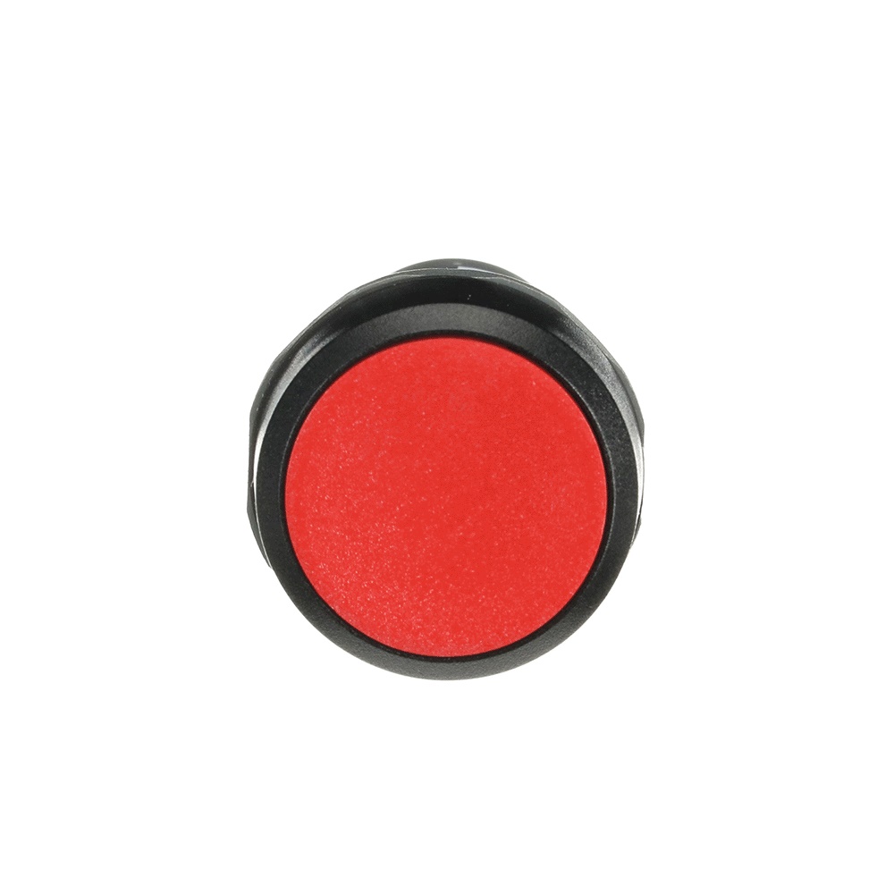 Pushbutton compatto rosso non illuminato 2NC 300V per impianti elettrici professionali