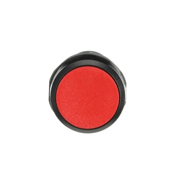 Pushbutton compatto rosso non illuminato 2NC 300V per impianti elettrici professionali