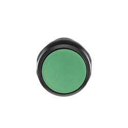 Pulsante compatto verde non illuminato 1NO+1NC per comando industriale