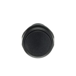Pulsante compatto nero plastica non illuminato 1NC 300V per impianti elettrici