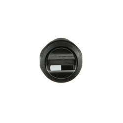 Selector Switch 2 posizioni mantenuto manopola corta nero plastica per impianti elettrici professionali e domestici