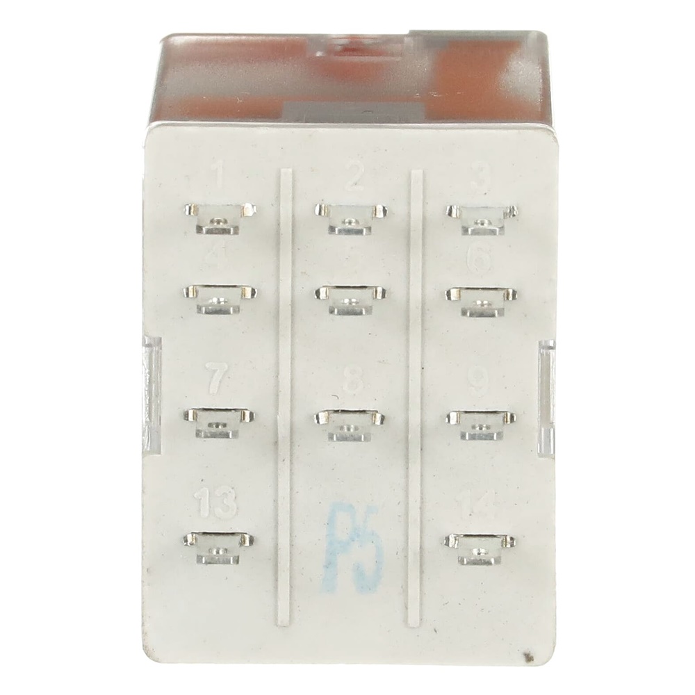 Relè interfaccia pluggable 24VAC 3 contatti scambio 250V 10A per impianti elettrici