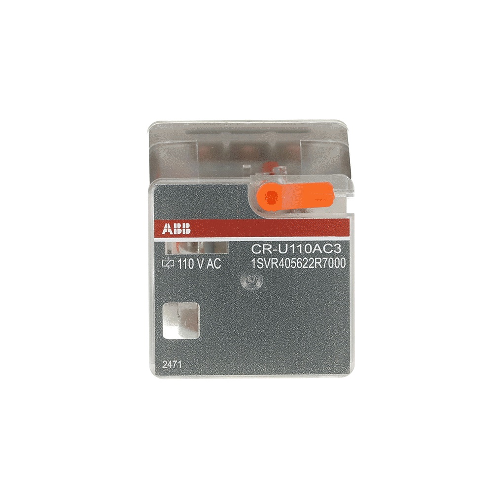 Relè interfaccia pluggable 110VAC 3 contatti c/o 250V 10A per automazione industriale