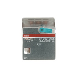 Relè interfaccia pluggable 3 contatti C/O 24V DC 250V 10A con LED e pulsante test per automazione industriale