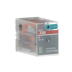 Relè interfaccia pluggable 3 contatti scambio 125 VDC 250 V 10 A per controllo circuiti elettrici
