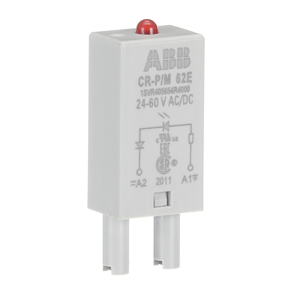 Modulo pluggable CR-P/M 62E LED rosso 24-60 V AC/DC indicatore di stato