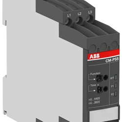 Relè monitoraggio trifase CM-PSS.31S 2c/o 0,1-30s 380VAC controllo tensione industriale