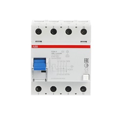 Interruttore Differenziale F204 A-125A 30mA Tipo A 4 Poli Protezione Installazioni