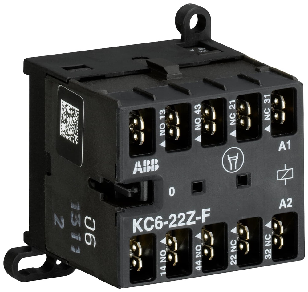 Mini Contactor Relay 4 poli 110-125 V DC 2NO 2NC Connessioni Flat Pin per automazione residenziale e industriale