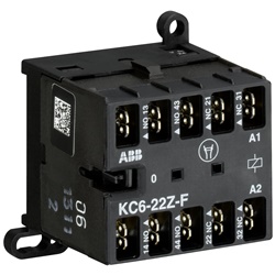 Mini Contactor Relay 4 poli 110-125 V DC 2NO 2NC Connessioni Flat Pin per automazione residenziale e industriale