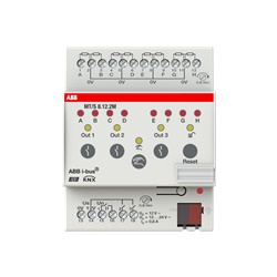 Terminale sicurezza 8 ingressi per sensori monitorati applicazioni KNX controllo porte finestre