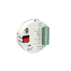 Terminale sicurezza 2 canali per sensori antifurto KNX, sorveglianza porte e finestre