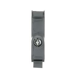 Blocco LED integrato verde 220 V illuminato montaggio frontale per impianti elettrici