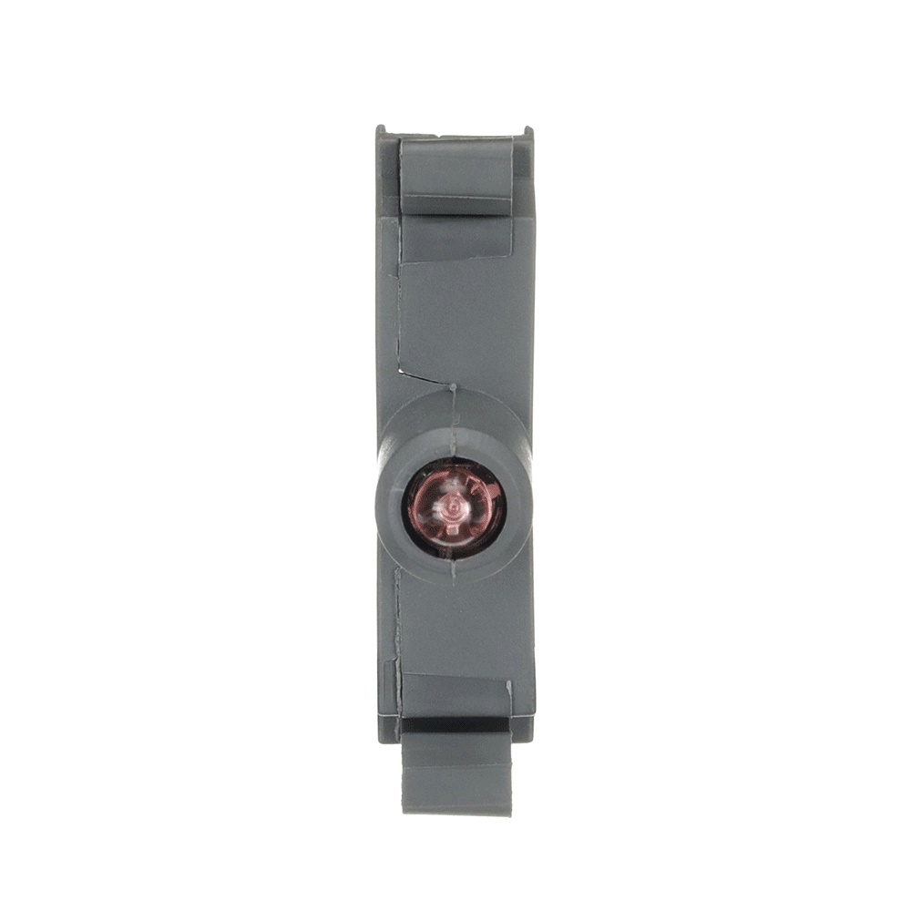 Blocco LED integrato rosso 415 V frontale per impianti elettrici professionali