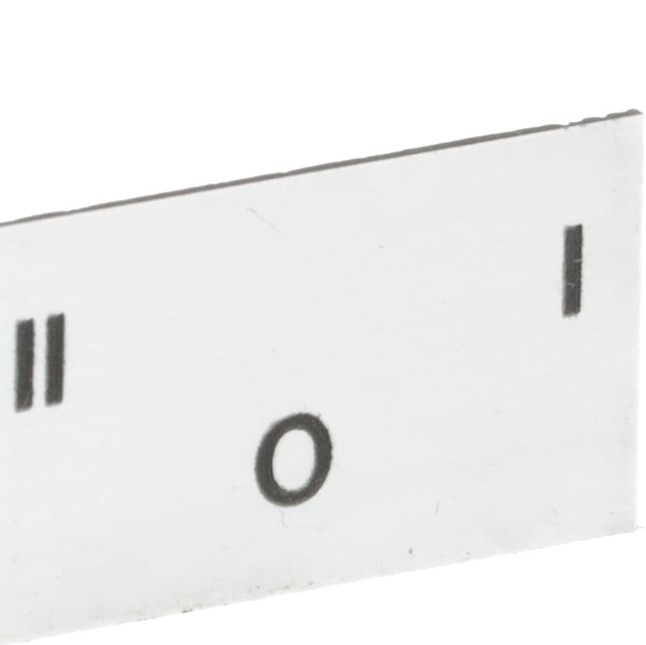 Targhetta identificativa MA6-1082 15x27 mm per selettori 3 posizioni uso elettrico professionale