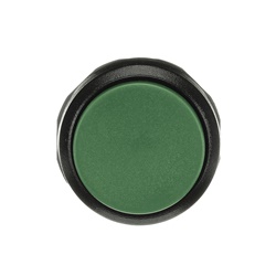 Pushbutton mantenuto verde non illuminato plastica nera per impianti elettrici professionali