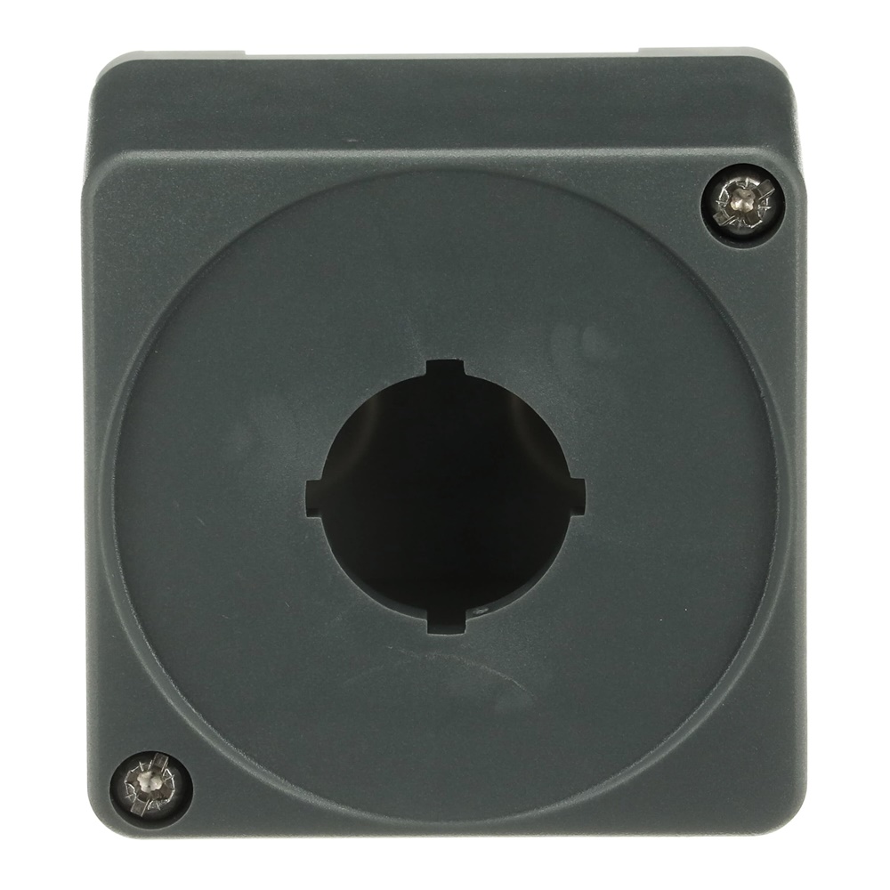 Custodia compatta 1 foro grigio per protezione macchine compatte ELKX 138 7