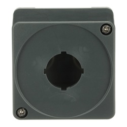 Custodia compatta 1 foro grigio per protezione macchine compatte ELKX 138 7
