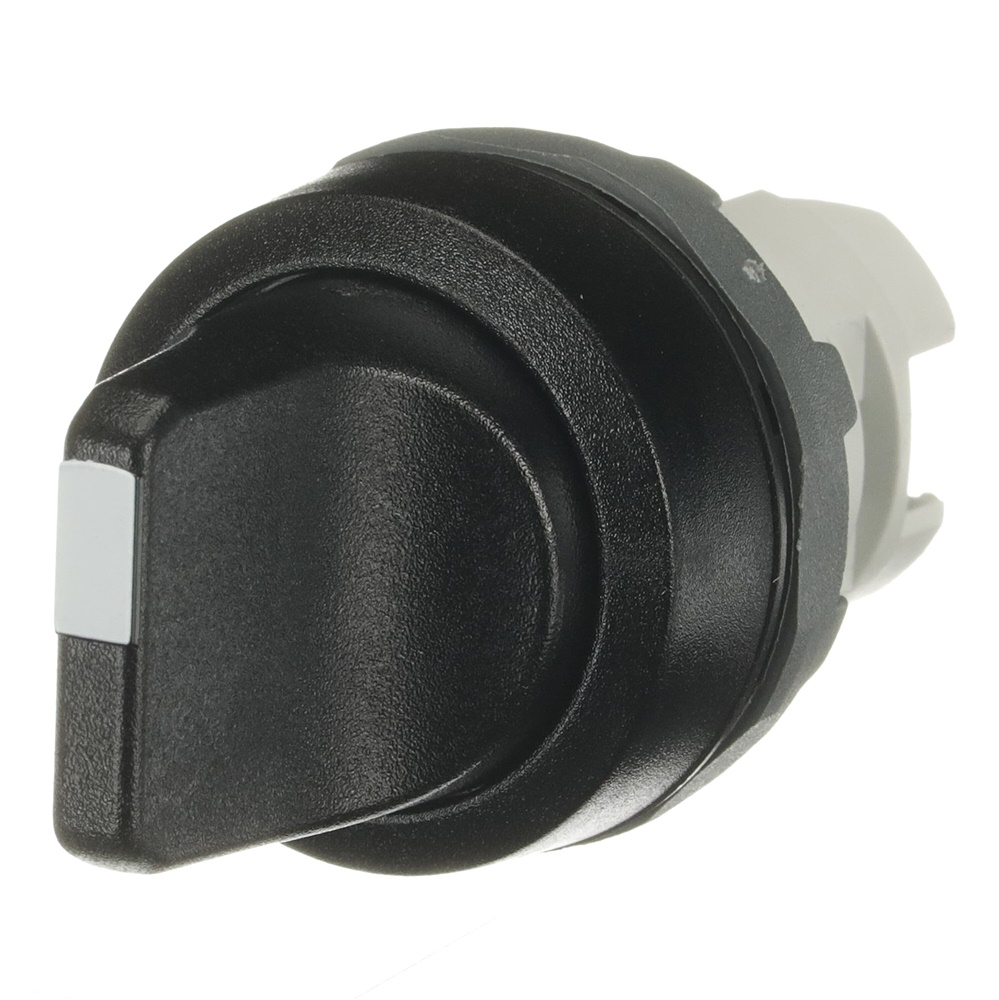 Selector Switch M3SS7-10B 3 Posizioni Leva Corta Nero per Controllo Elettrico Industriale