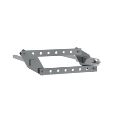 Kit accoppiamento elettrico ELKZ 557 6 con leve forate per distanze assi variabili, montaggio orizzontale o verticale, include maniglia operativa OHB145J12, ideale per impianti elettrici sicuri e affidabili