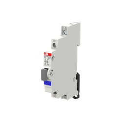 Pulsante elettrico 1NC 16A 250V LED blu segnalazione comando controllo impianti elettrici