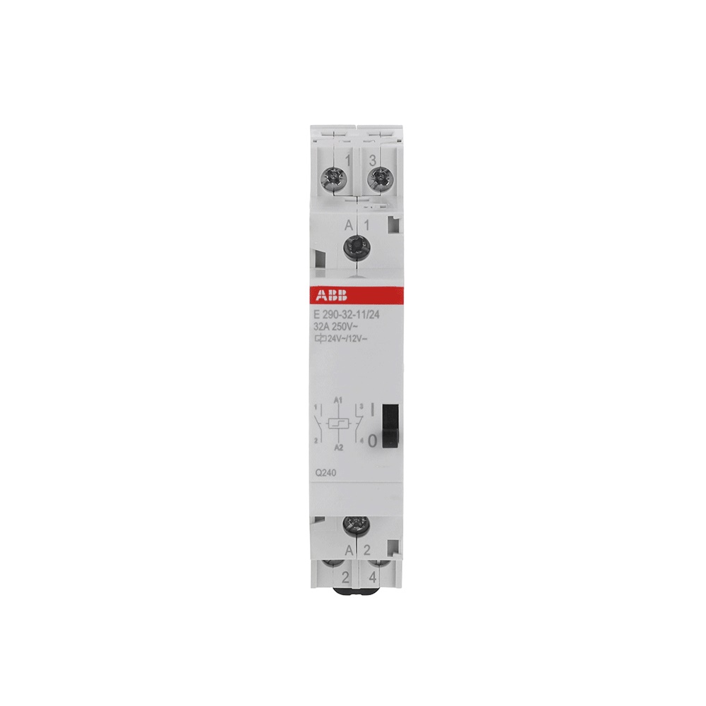 Relè elettromeccanico bistabile 32A controllo impulsi illuminazione residenziale e industriale ABB