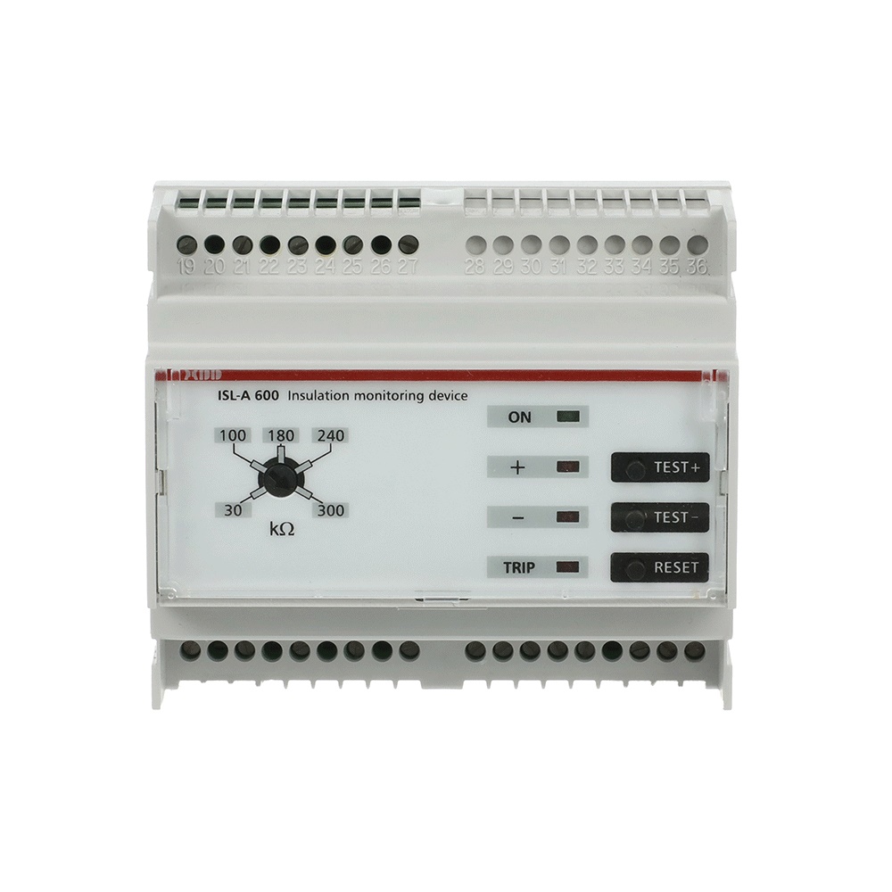 Monitor isolamento ISL-A 600 per circuiti DC controllo sicurezza impianti industriali e civili