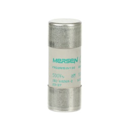 Fusibile AM 22x58 mm 100 A protezione motori impianti industriali