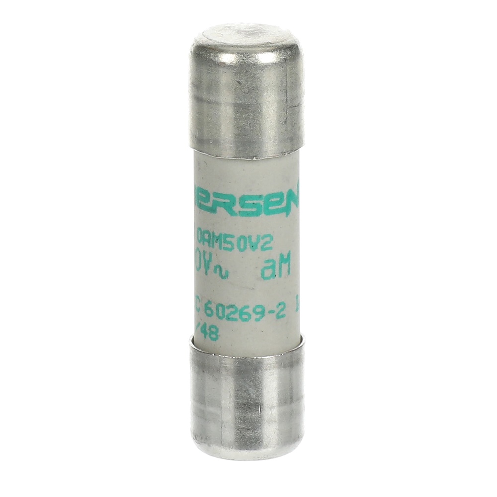 Fusibile cilindrico 10,3x38 mm 2A protezione motori applicazioni elettriche