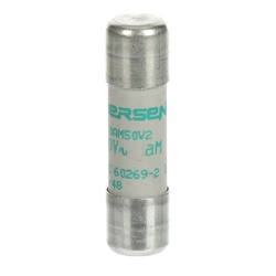 Fusibile cilindrico 10,3x38 mm 2A protezione motori applicazioni elettriche