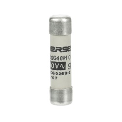 Fusibile cilindrico GG10 8,5x31,5 mm protezione circuiti 10A