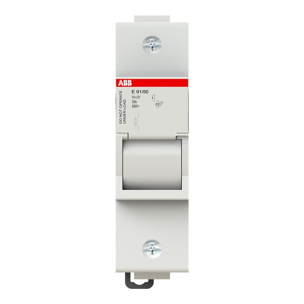 Portafusibile monofase 50 A per protezione sovraccarichi e cortocircuiti impianti elettrici