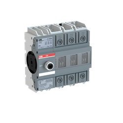 Switch-disconnector 3 poli 160A base montato per impianti industriali e civili