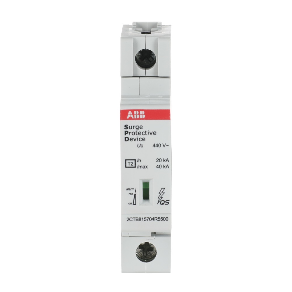 SPD Tipo 2 OVR T2 40-440S Protezione Sovratensioni 1P 40kA 440V per Sistemi Bassa Tensione
