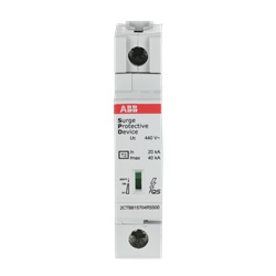 SPD Tipo 2 OVR T2 40-440S Protezione Sovratensioni 1P 40kA 440V per Sistemi Bassa Tensione