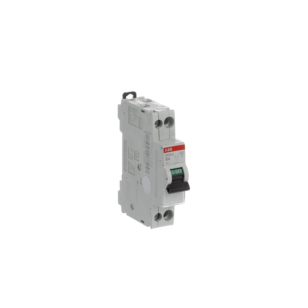 Interruttore automatico magnetotermico SN201L 1P+N 4A tipo B 230V protezione circuiti
