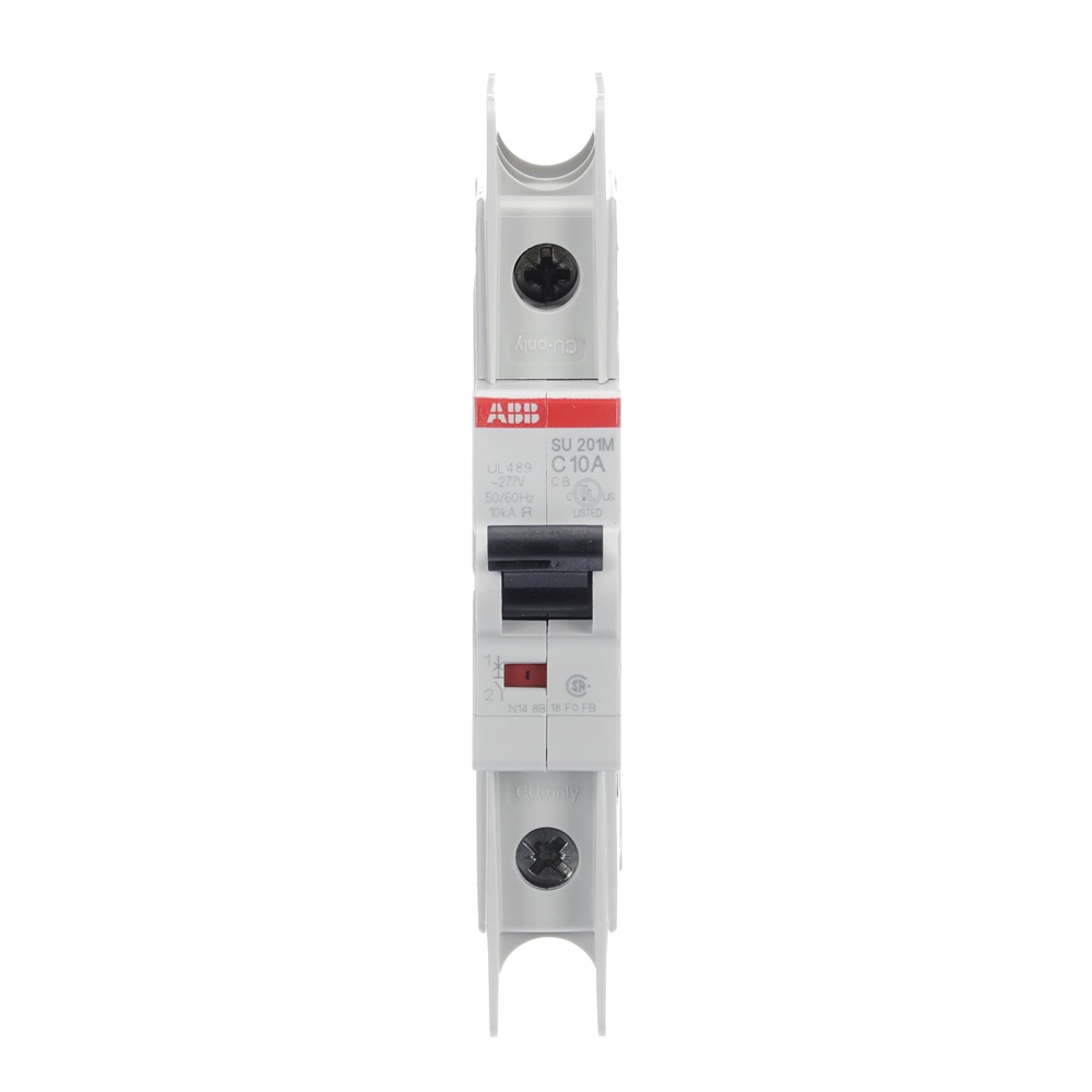 Interruttore automatico SU201M 1P 10A curva C 230V AC 11,2kA protezione circuiti elettrici